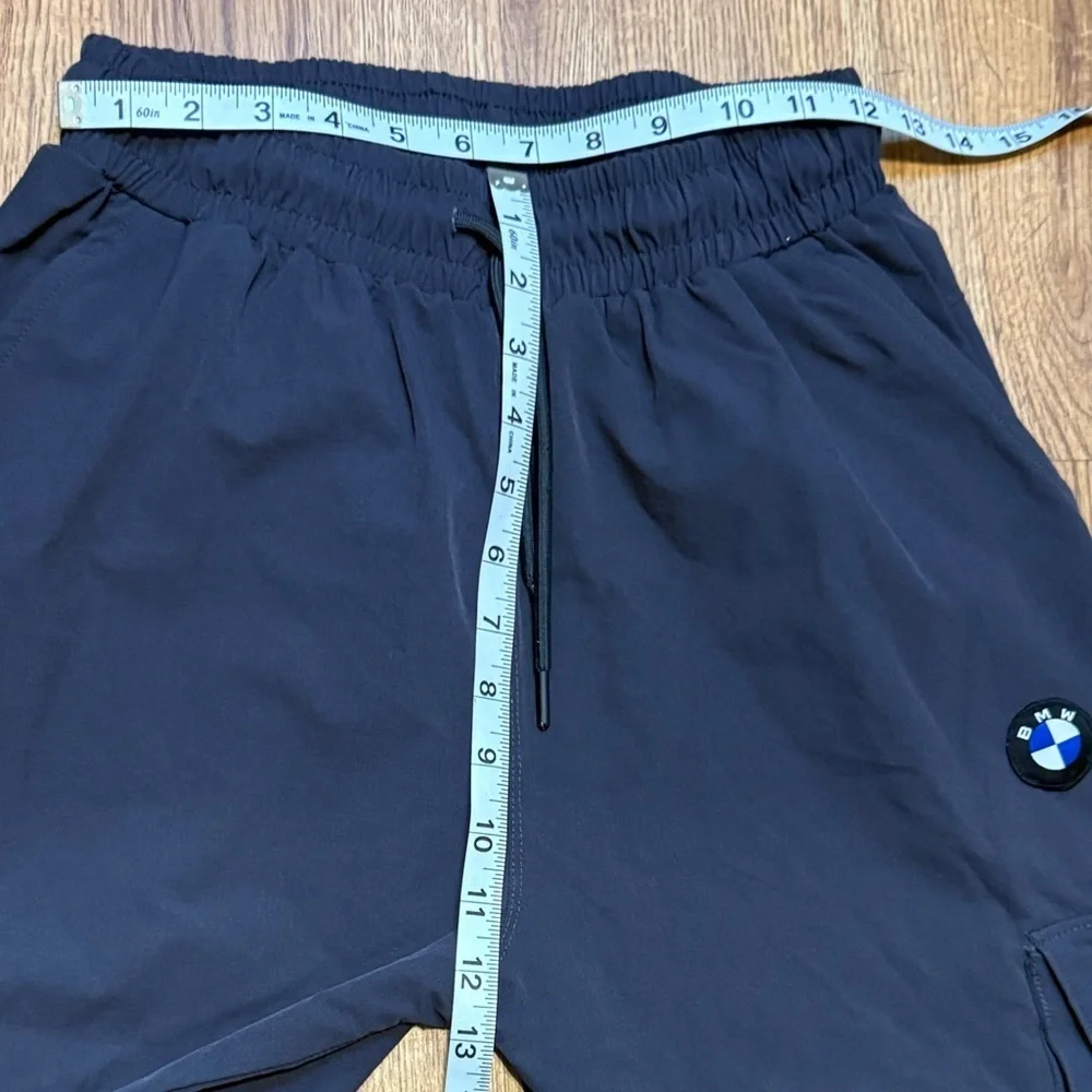 BMW Kids Navy Joggers with Cargo Pockets Puma x BMW Motorsport track pants
